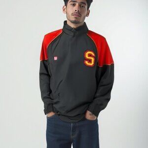 Rare Lionheart Varsity Letter Pullover Retro Sportswear XS Blokecore